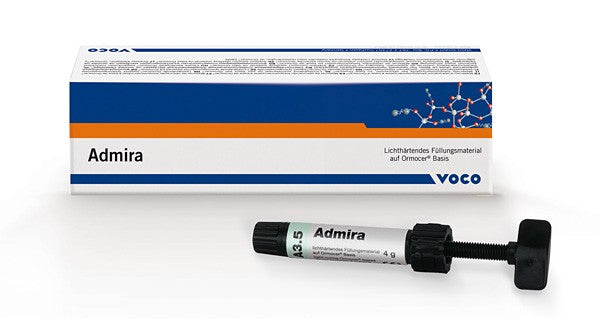 Voco 2424 Admira Light Curing Ormocer Dental Restorative Material Syringe A3.5 4gm EXP Jul 2024 Voco 2424 Admira Light Curing Ormocer Dental Restorative Material Syringe A3.5 4gm EXP Jul 2024
